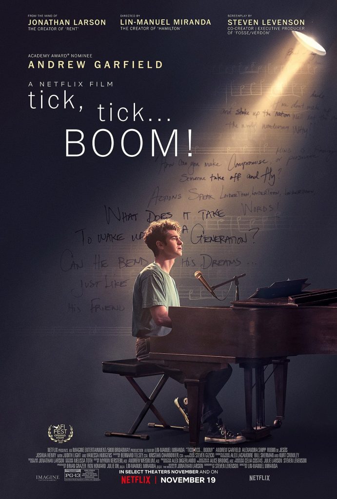 tick, tick...BOOM!, 2021 - poster