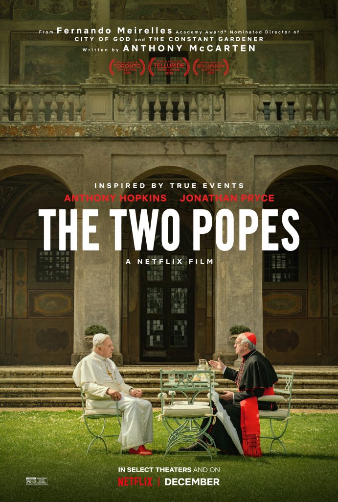 The Two Popes 2019 - poster